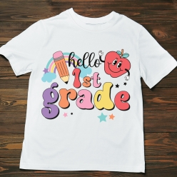 55% OFF: Hello 1st Grade Tshirt- Choose Size